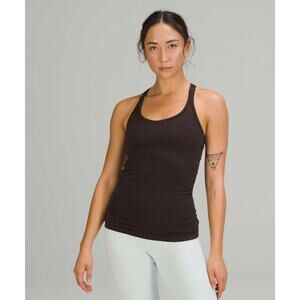 Lululemon Ebb to Street Tank - Espresso Brown - Size 12